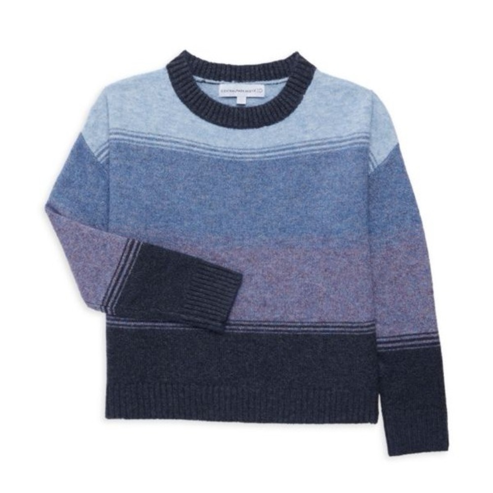 Central Park West Ombré Gradient  Crewneck Sweater Size M NWT